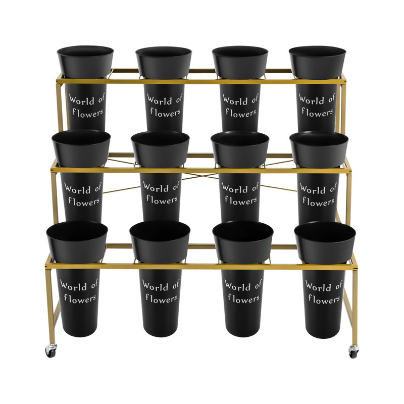 3-layer+Metal+Plant+Stand+with